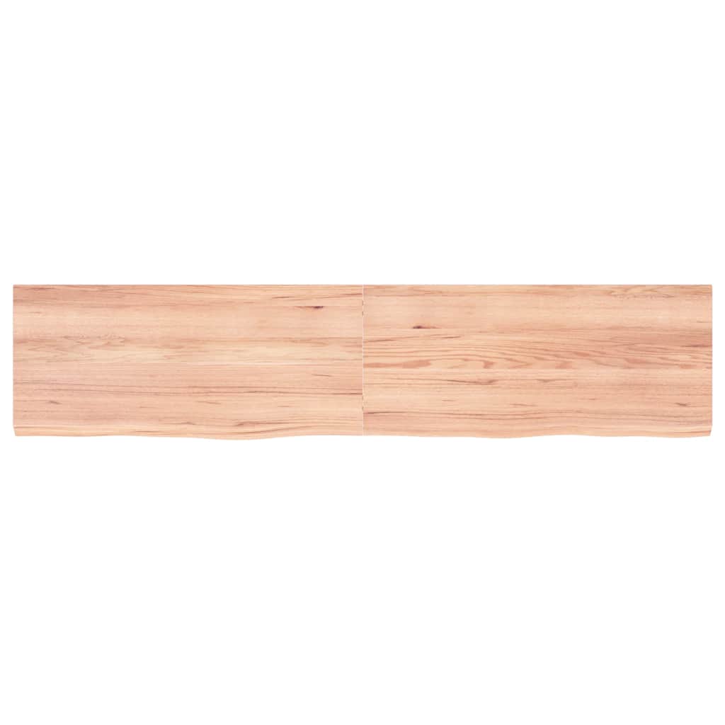 8720845814397_g_en_hd_2 vidaXL Wall Shelf Light Brown 180x40x(2-4) cm Treated Solid Wood Oak - Image 3