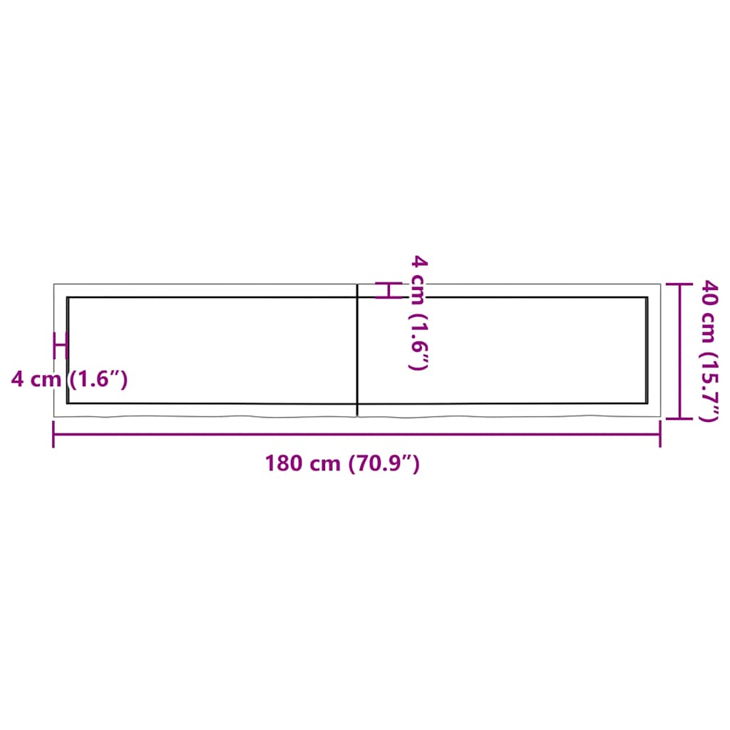 8720845814397_g_en_hd_9 vidaXL Wall Shelf Light Brown 180x40x(2-4) cm Treated Solid Wood Oak - Image 10