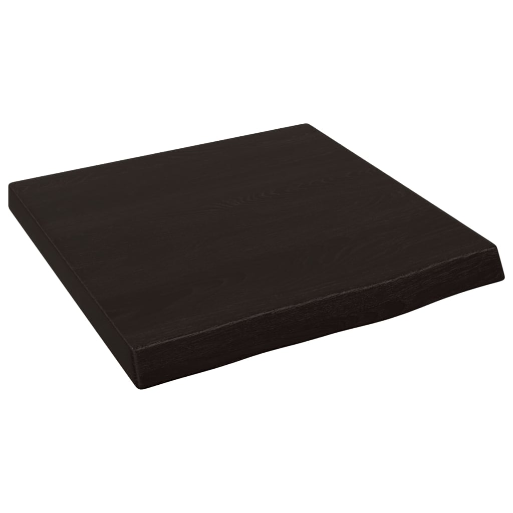 8720845814717_a_en_hd_1 vidaXL Wall Shelf Dark Brown 40x40x(2-4) cm Treated Solid Wood Oak - Image 2