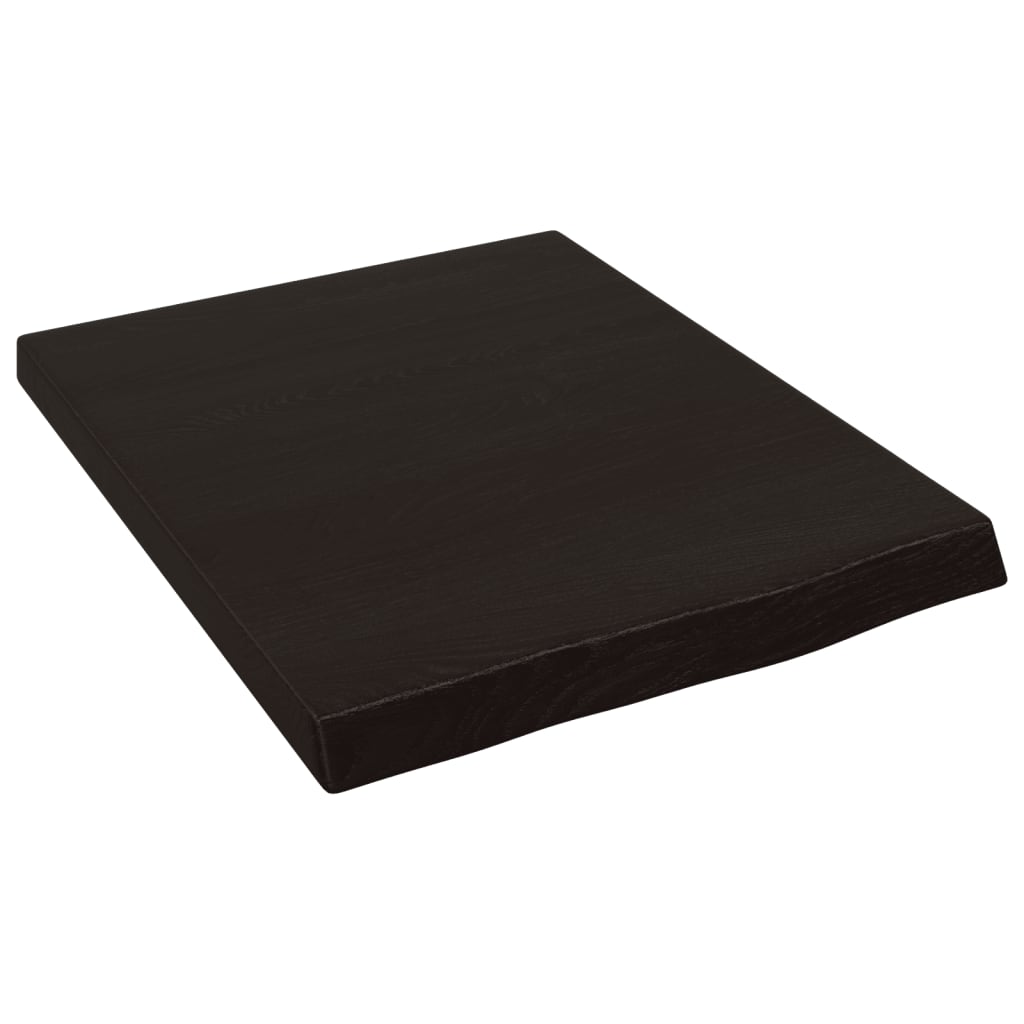 8720845814748_a_en_hd_1 vidaXL Wall Shelf Dark Brown 40x50x(2-4) cm Treated Solid Wood Oak - Image 2