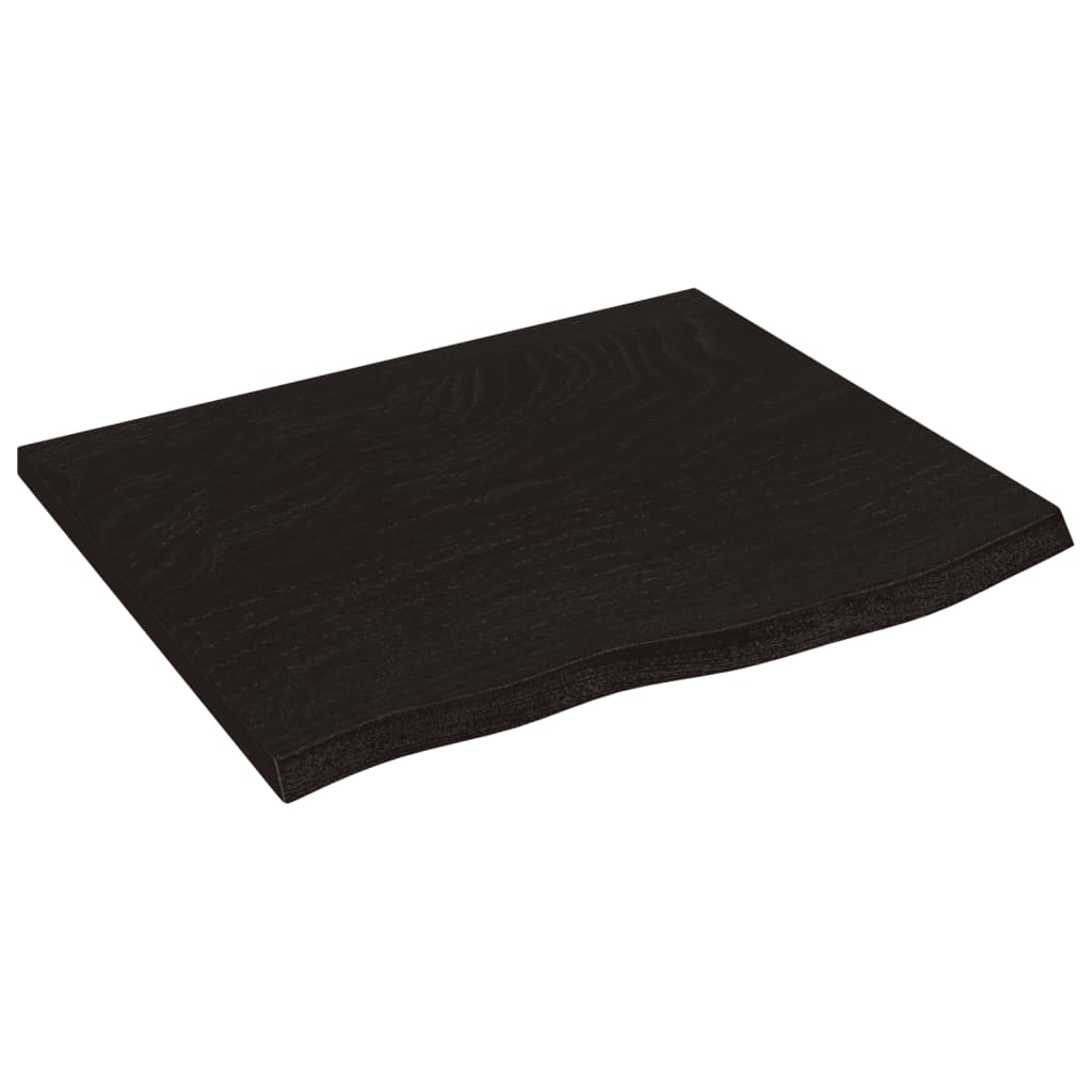 8720845814915_a_en_hd_1 vidaXL Wall Shelf Dark Brown 60x50x2 cm Treated Solid Wood Oak - Image 2