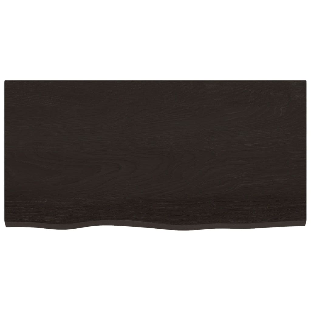 8720845815066_g_en_hd_2 vidaXL Wall Shelf Dark Brown 80x40x2 cm Treated Solid Wood Oak - Image 4