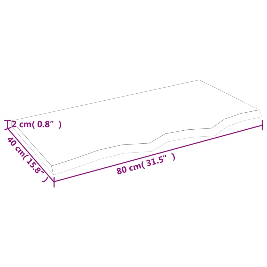 8720845815066_g_en_hd_5 vidaXL Wall Shelf Dark Brown 80x40x2 cm Treated Solid Wood Oak - Image 7