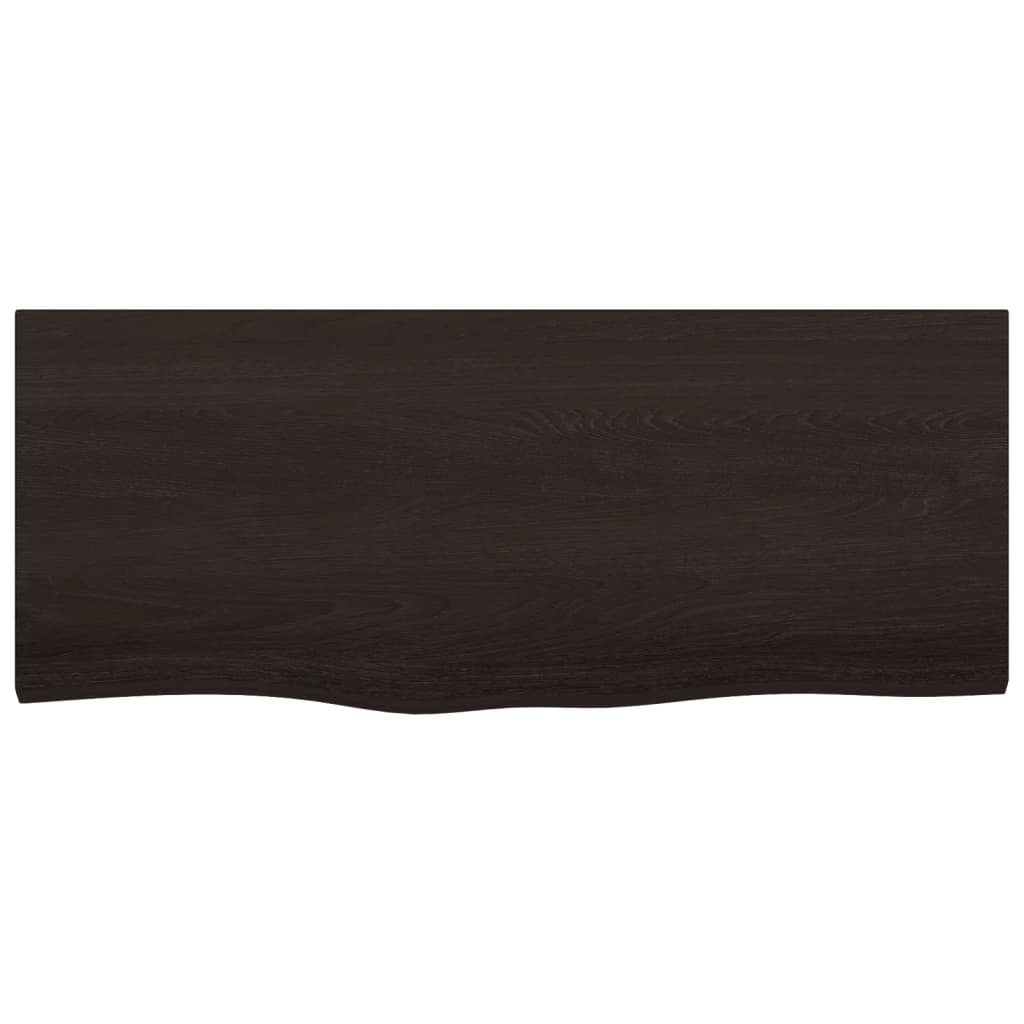 8720845815257_g_en_hd_2 vidaXL Wall Shelf Dark Brown 100x40x(2-4) cm Treated Solid Wood Oak - Image 4