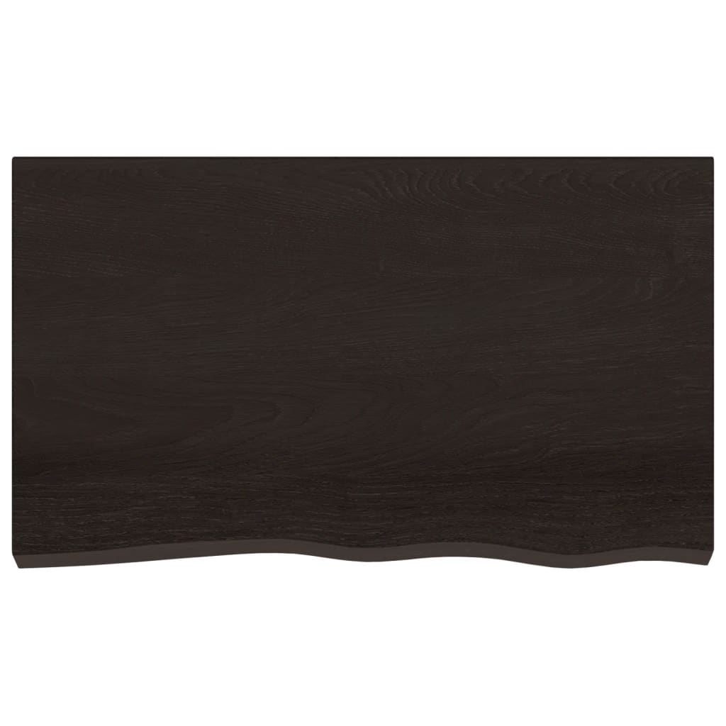 8720845815318_g_en_hd_2 vidaXL Wall Shelf Dark Brown 100x60x(2-4) cm Treated Solid Wood Oak - Image 4