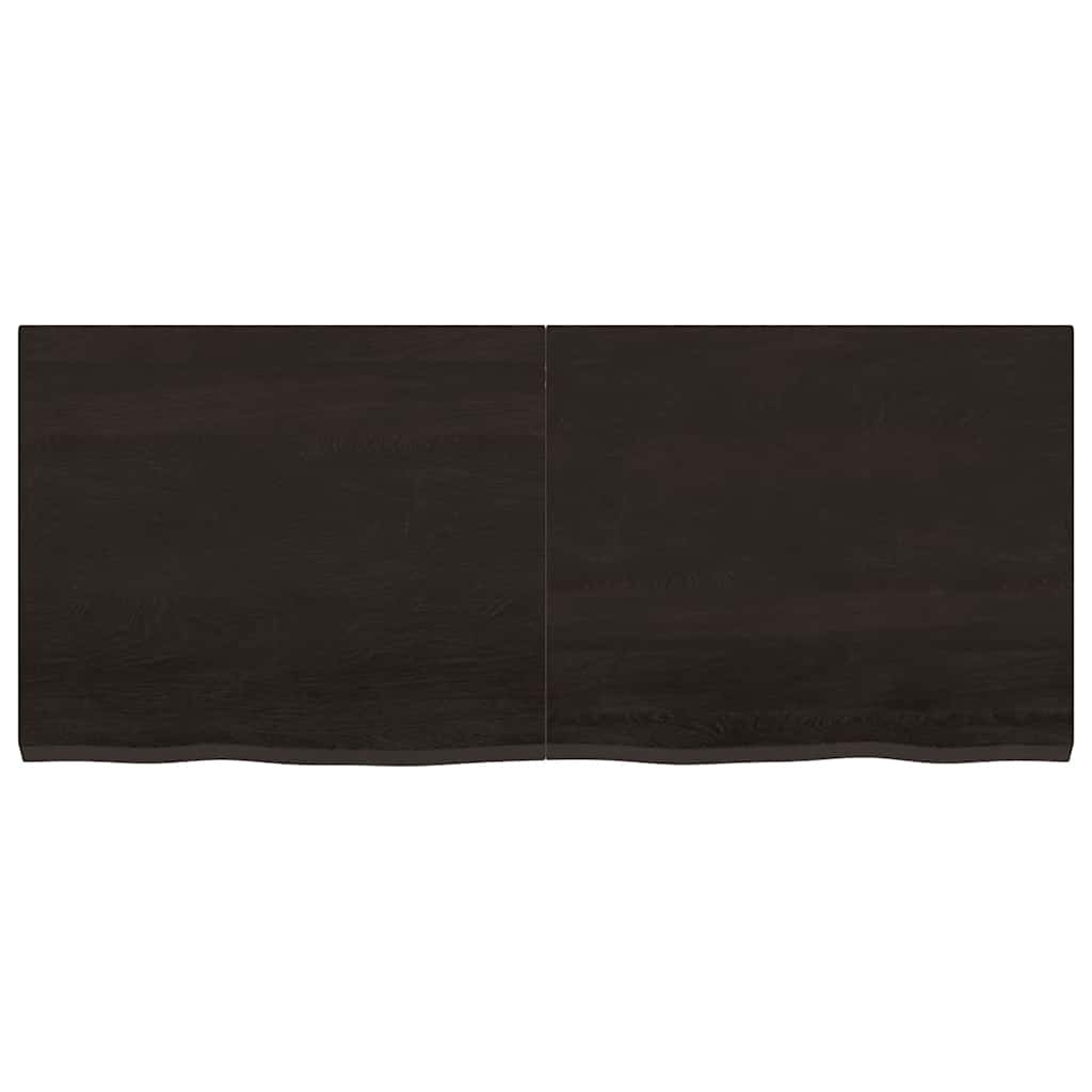 8720845815370_g_en_hd_2 vidaXL Wall Shelf Dark Brown 120x50x(2-4) cm Treated Solid Wood Oak - Image 3