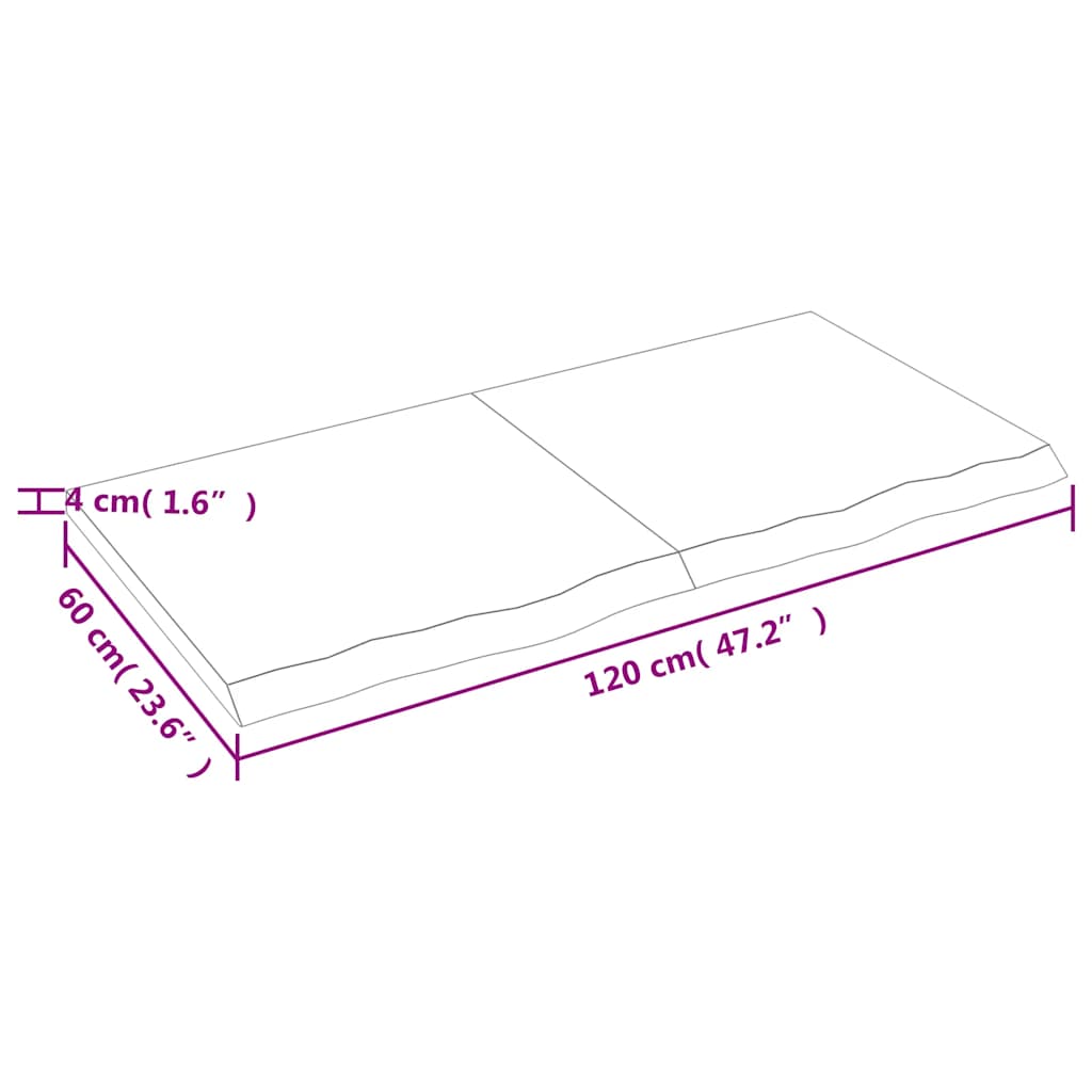 8720845815394_g_en_hd_8 vidaXL Wall Shelf Dark Brown 120x60x(2-4) cm Treated Solid Wood Oak - Image 9