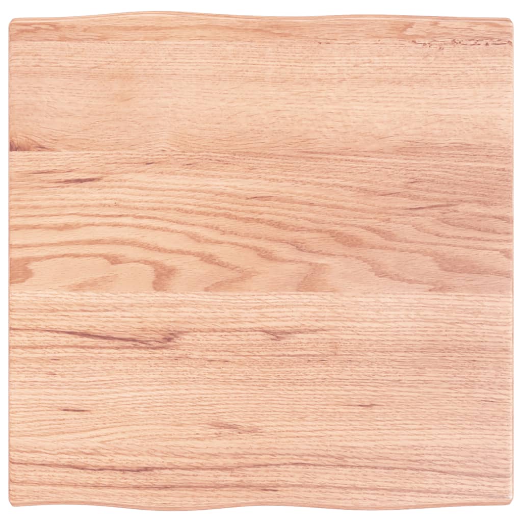 8720845816568_a_en_hd_1 vidaXL Table Top Light Brown 60x60x2 cm Treated Solid Wood Oak Live Edge - Image 2