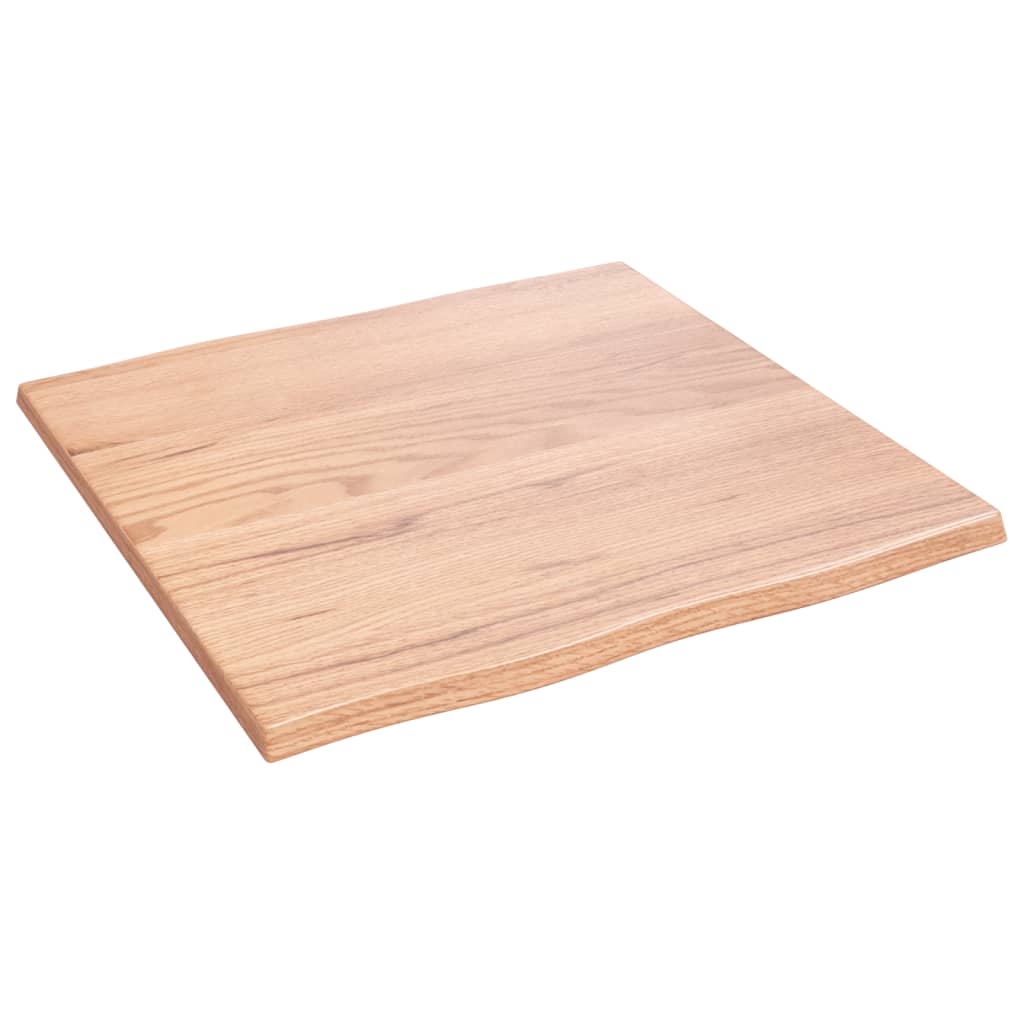 8720845816568_g_en_hd_2 vidaXL Table Top Light Brown 60x60x2 cm Treated Solid Wood Oak Live Edge - Image 4