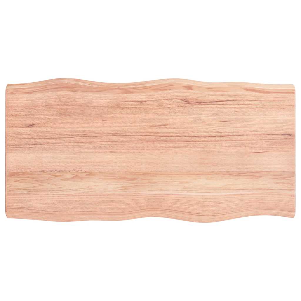 8720845816735_a_en_hd_1 vidaXL Table Top Light Brown 100x50x(2-6)cm Treated Solid Wood Live Edge - Image 2