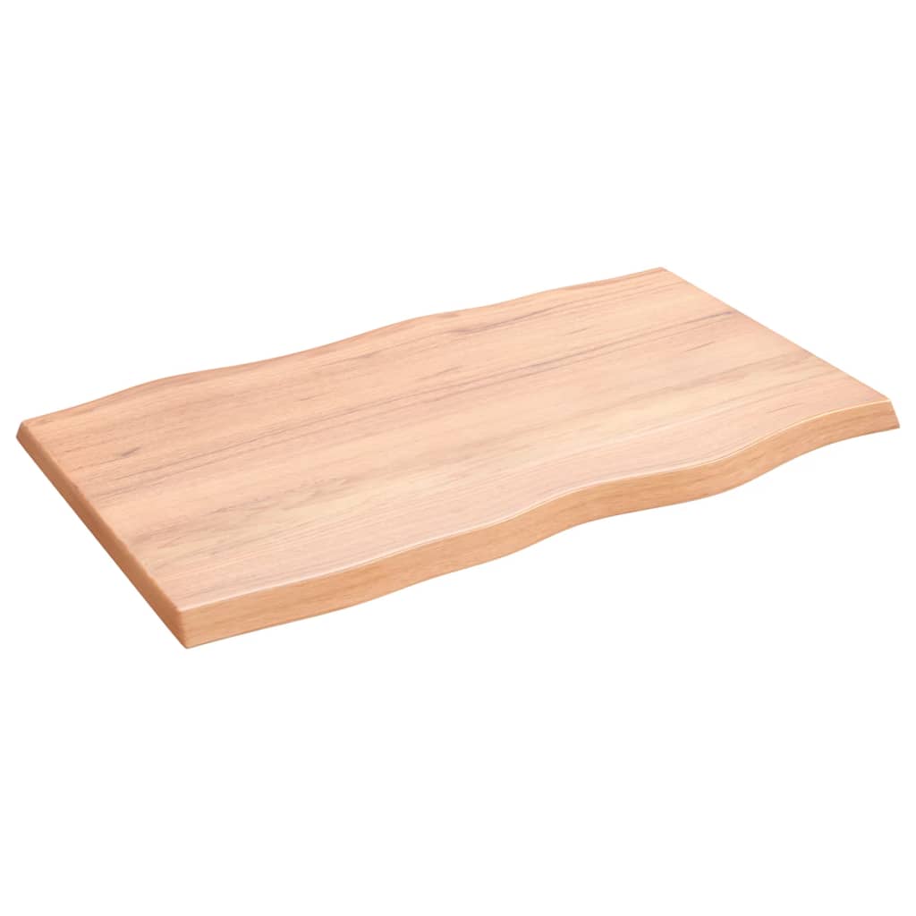 8720845816759_g_en_hd_2 vidaXL Table Top Light Brown 100x60x(2-4)cm Treated Solid Wood Live Edge - Image 4