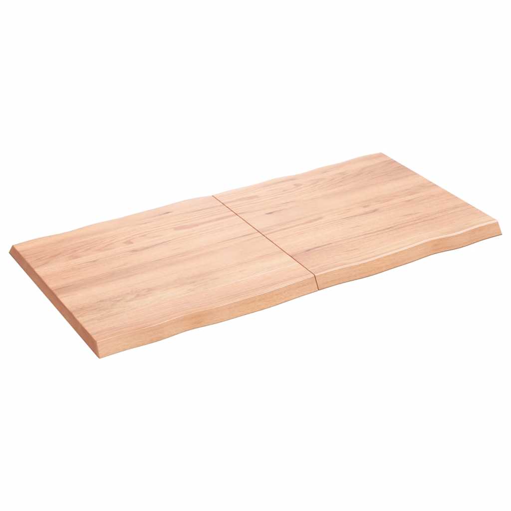 8720845816810_g_en_hd_1 vidaXL Table Top Light Brown 120x60x(2-4)cm Treated Solid Wood Live Edge - Image 2