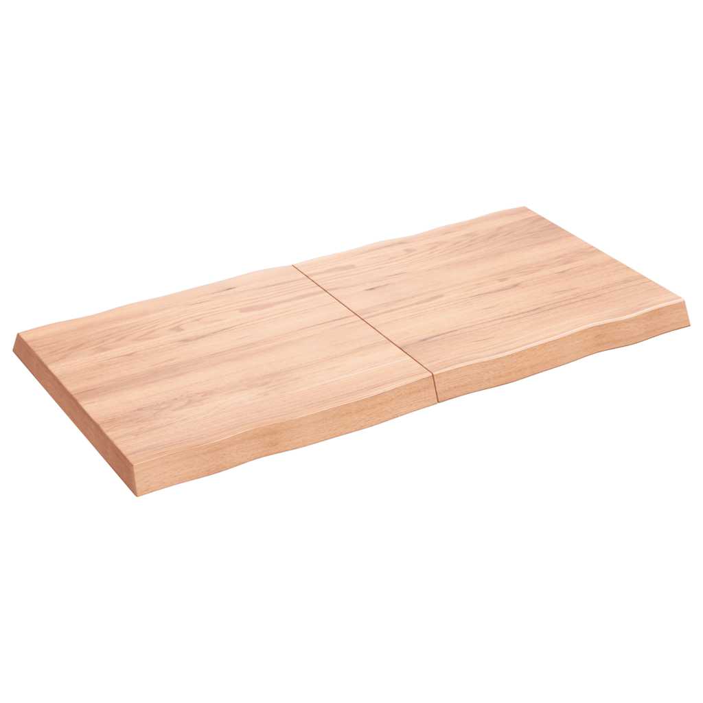8720845816827_g_en_hd_1 vidaXL Table Top Light Brown 120x60x(2-6)cm Treated Solid Wood Live Edge - Image 2