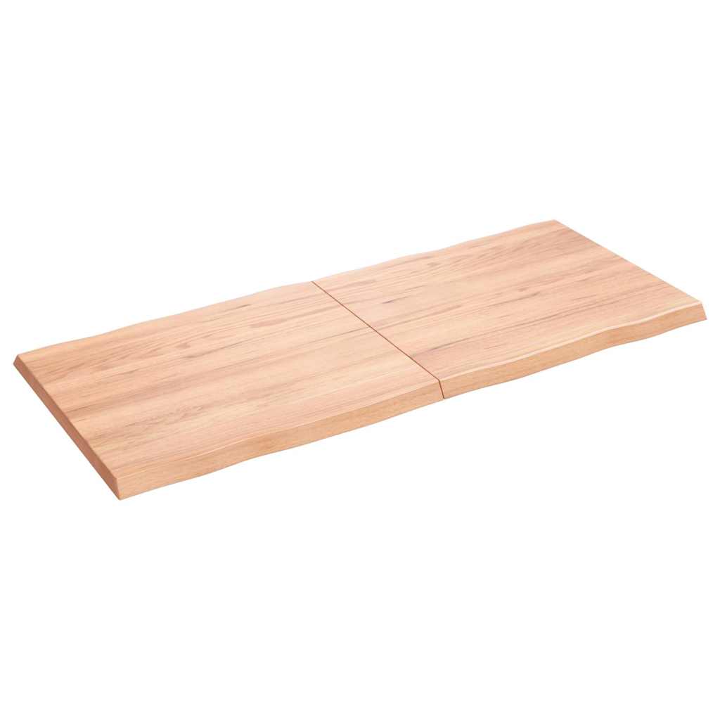 8720845816872_g_en_hd_1 vidaXL Table Top Light Brown 140x60x(2-4)cm Treated Solid Wood Live Edge - Image 2