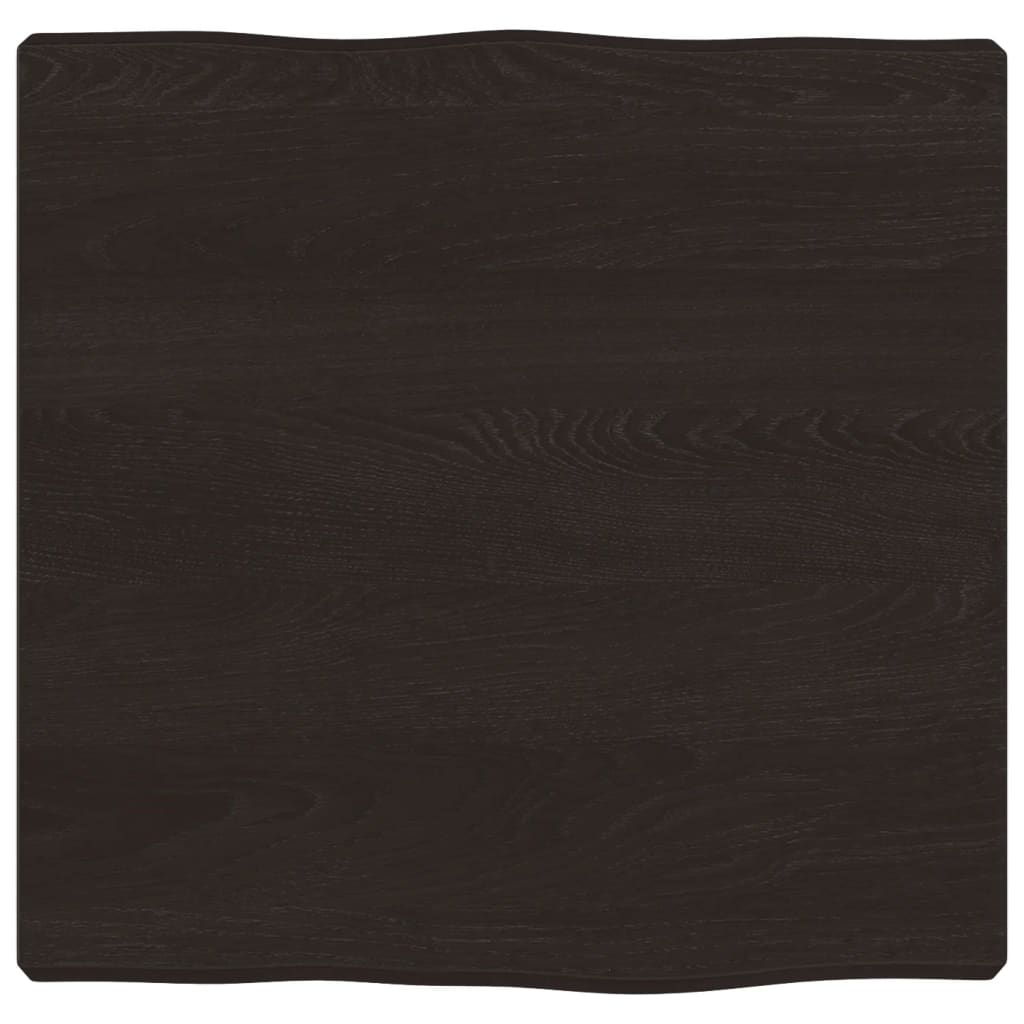 8720845817145_a_en_hd_1 vidaXL Table Top Dark Brown 40x40x(2-4) cm Treated Solid Wood Live Edge - Image 2