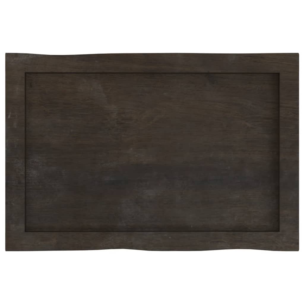 8720845817176_g_en_hd_3 vidaXL Table Top Dark Brown 60x40x(2-4) cm Treated Solid Wood Live Edge - Image 5