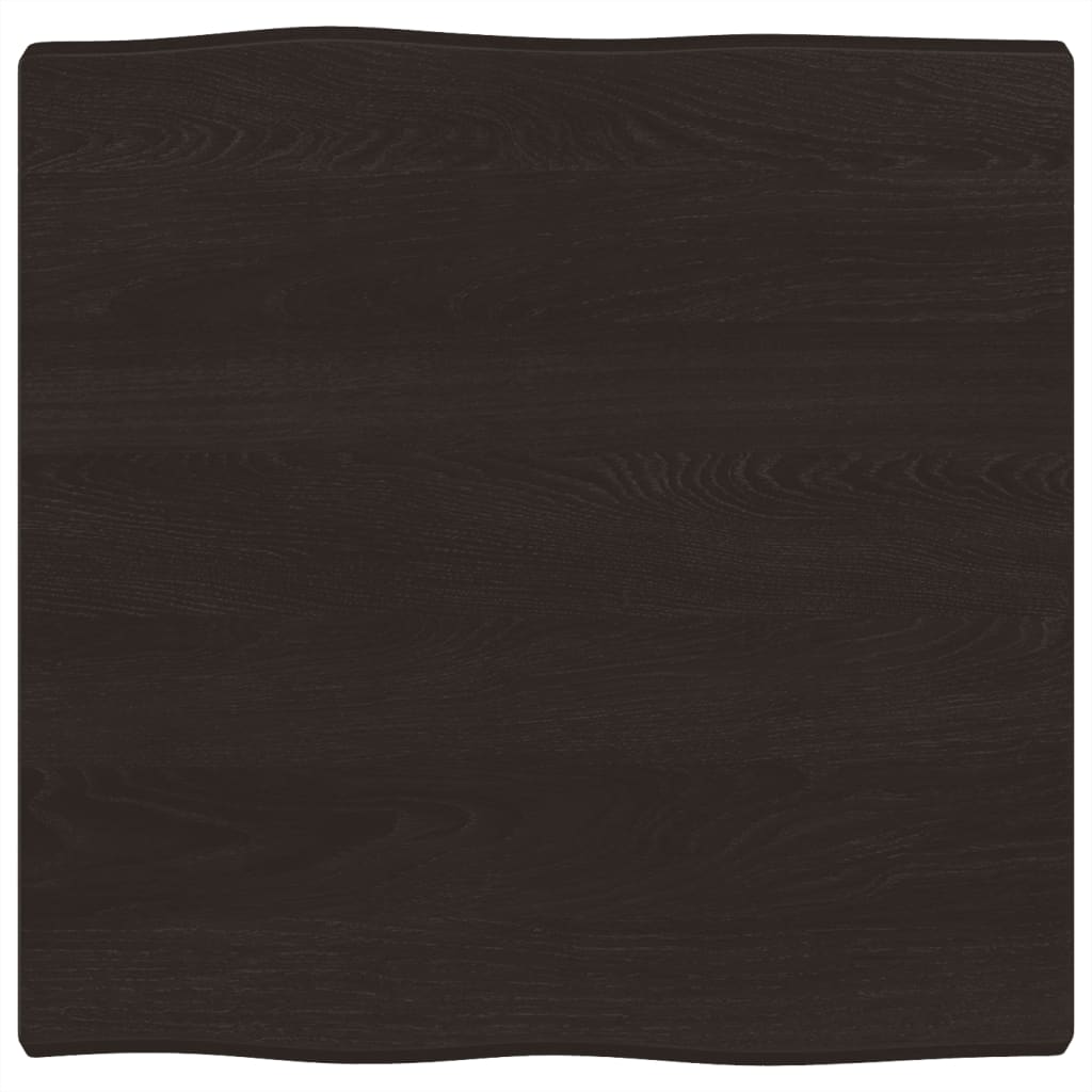 8720845817237_a_en_hd_1 vidaXL Table Top Dark Brown 60x60x(2-4) cm Treated Solid Wood Live Edge - Image 2