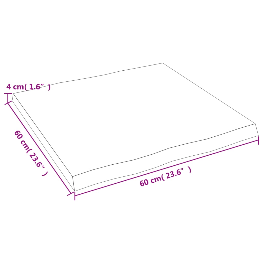 8720845817237_g_en_hd_7 vidaXL Table Top Dark Brown 60x60x(2-4) cm Treated Solid Wood Live Edge - Image 9