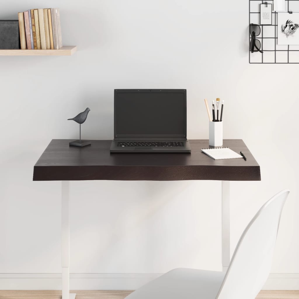 8720845817336_g_en_hd_1 vidaXL Table Top Dark Brown 80x60x(2-6) cm Treated Solid Wood Live Edge - Image 3