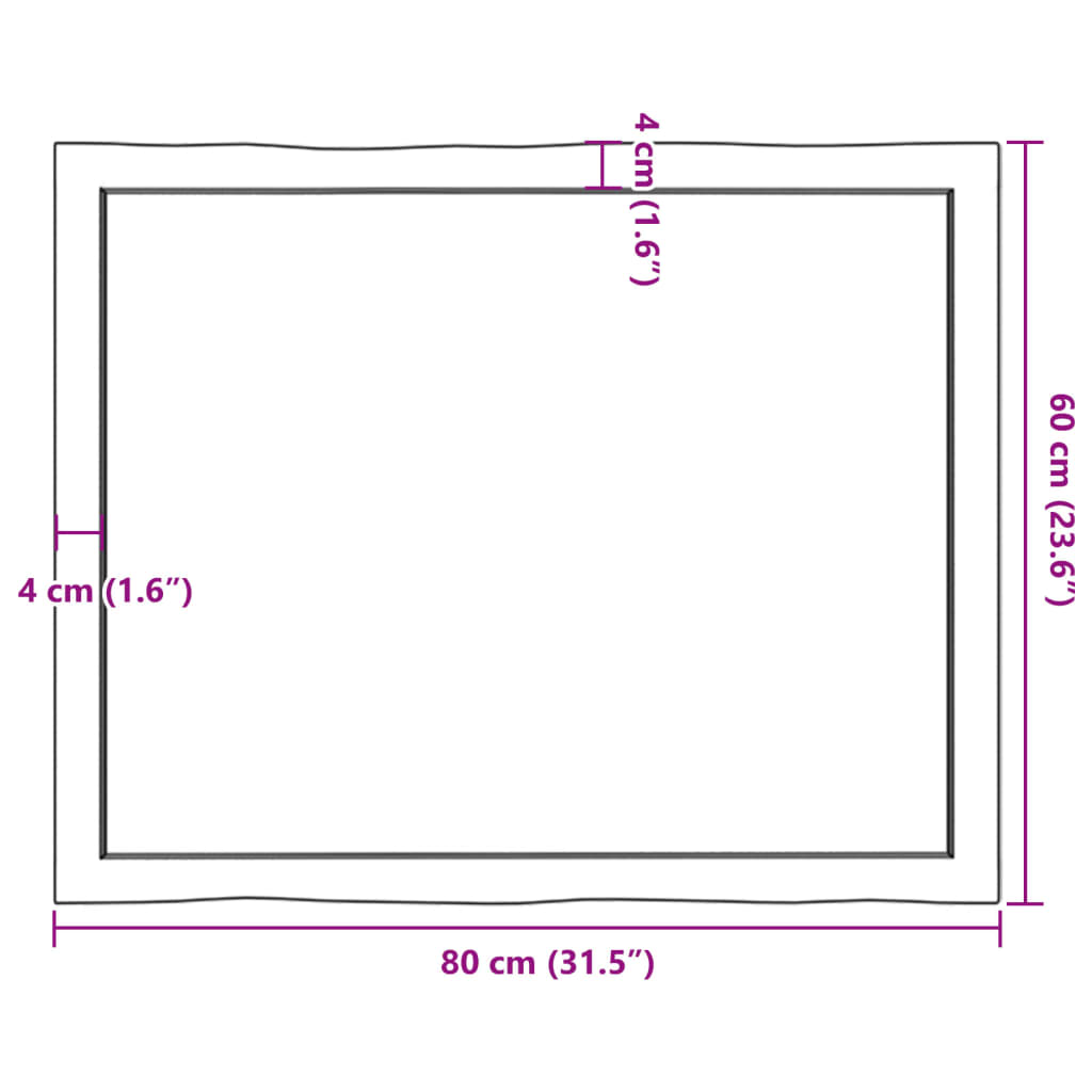 8720845817336_g_en_hd_8 vidaXL Table Top Dark Brown 80x60x(2-6) cm Treated Solid Wood Live Edge - Image 10