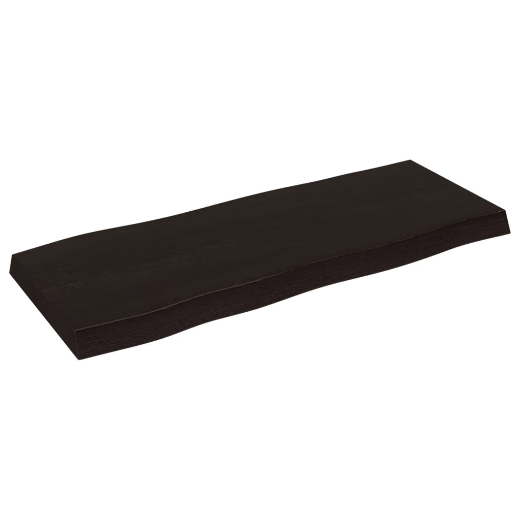 8720845817367_g_en_hd_2 vidaXL Table Top Dark Brown 100x40x(2-6) cm Treated Solid Wood Live Edge - Image 4