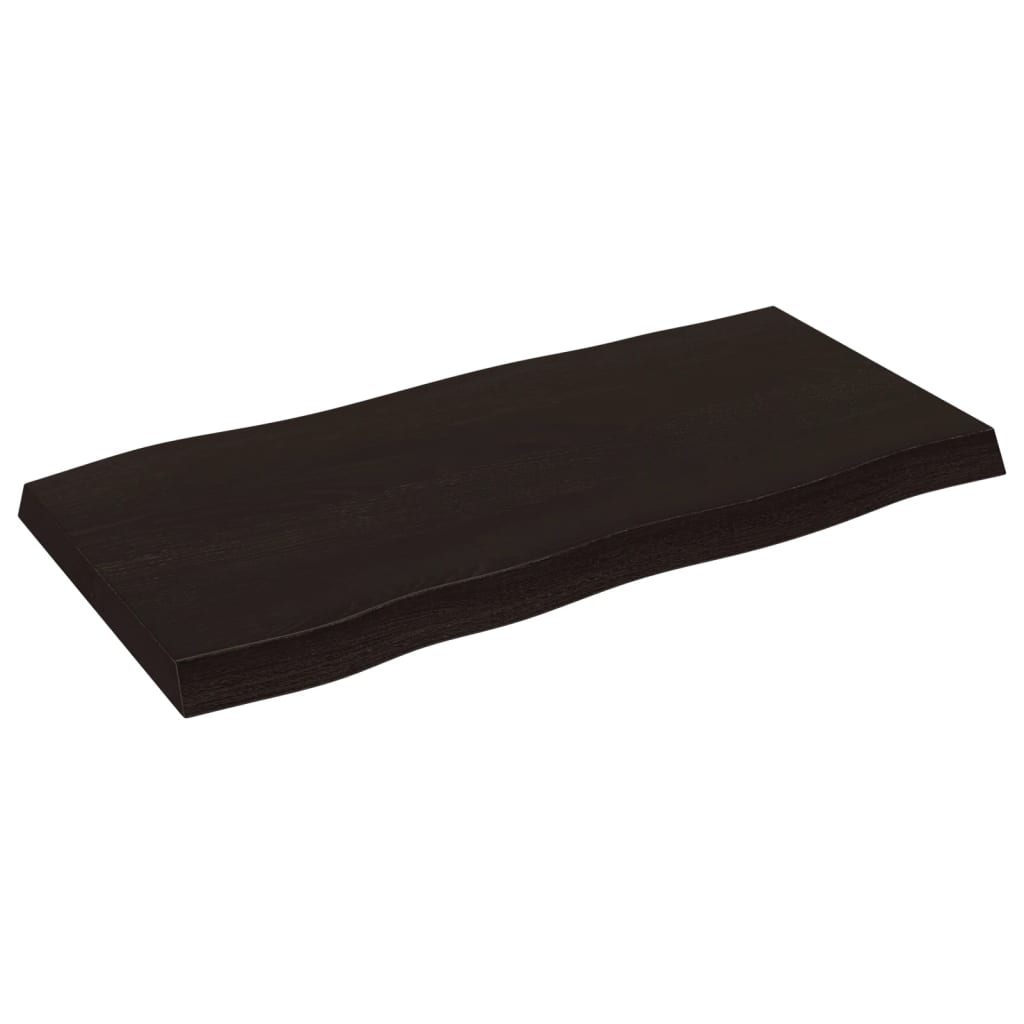 8720845817398_g_en_hd_2 vidaXL Table Top Dark Brown 100x50x(2-6) cm Treated Solid Wood Live Edge - Image 4