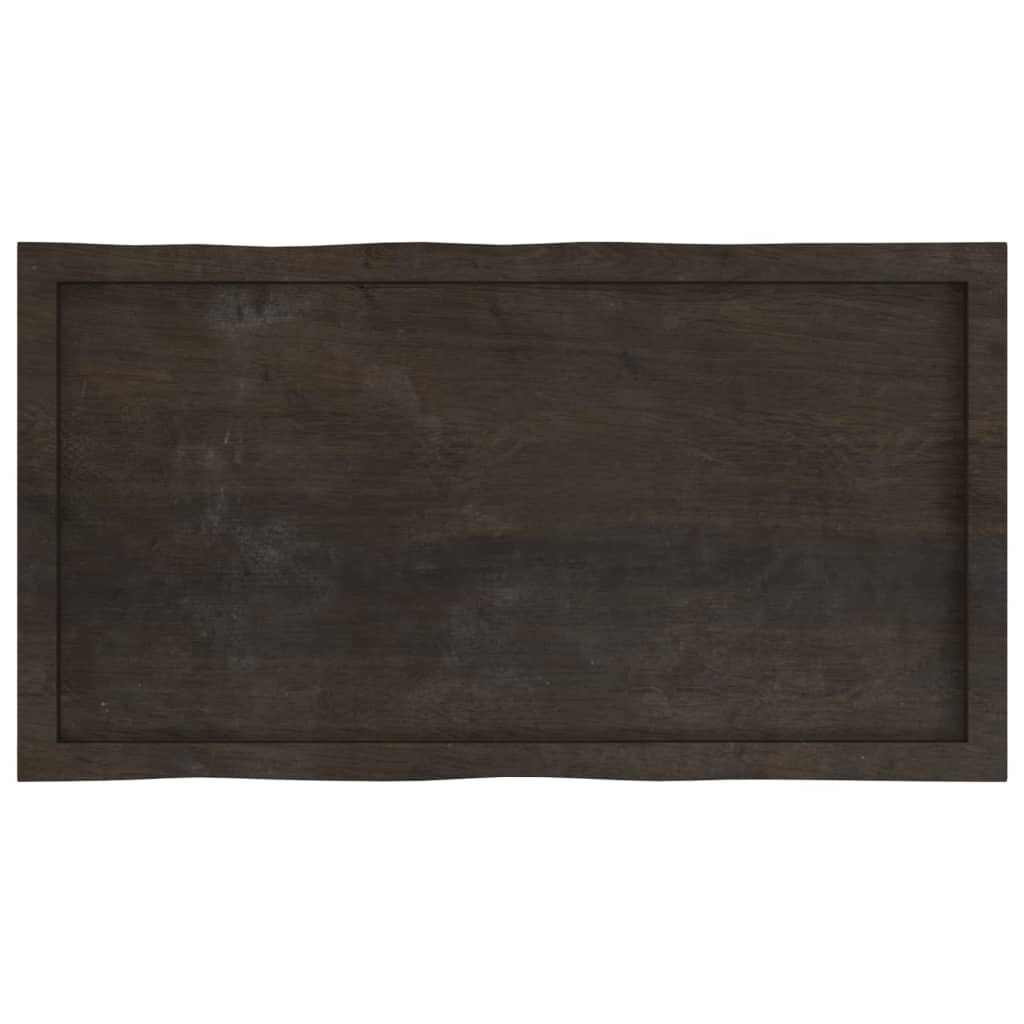 8720845817398_g_en_hd_3 vidaXL Table Top Dark Brown 100x50x(2-6) cm Treated Solid Wood Live Edge - Image 5