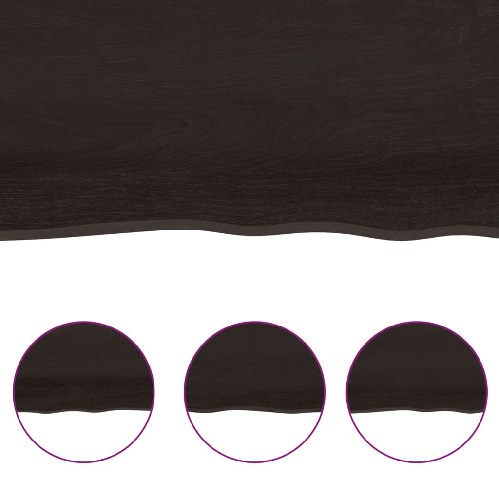 8720845817398_g_en_hd_4 vidaXL Table Top Dark Brown 100x50x(2-6) cm Treated Solid Wood Live Edge - Image 6