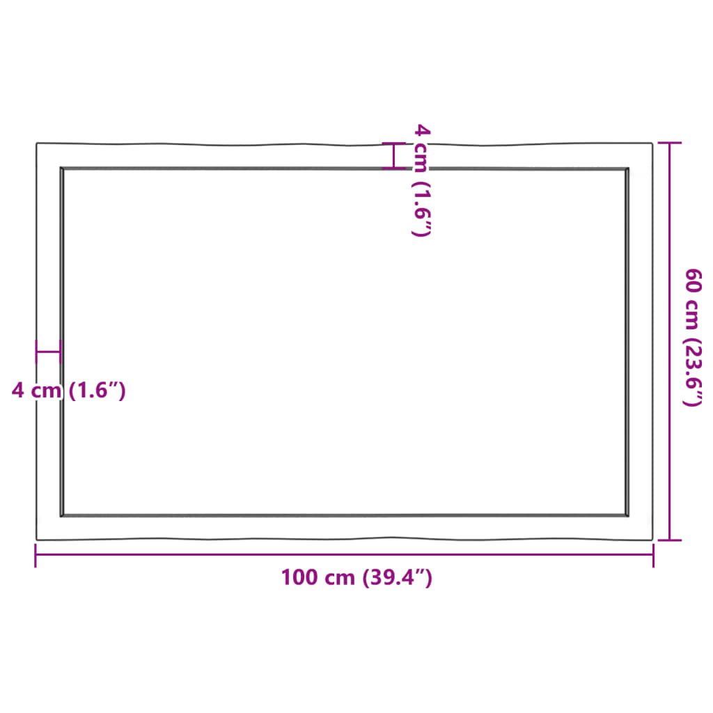 8720845817428_g_en_hd_8 vidaXL Table Top Dark Brown 100x60x(2-6) cm Treated Solid Wood Live Edge - Image 10