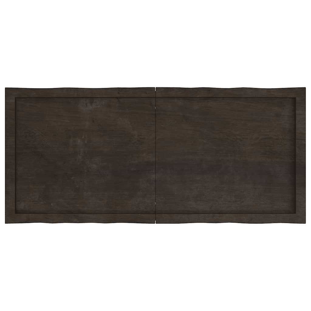 8720845817466_g_en_hd_2 vidaXL Table Top Dark Brown 120x50x(2-6) cm Treated Solid Wood Live Edge - Image 3