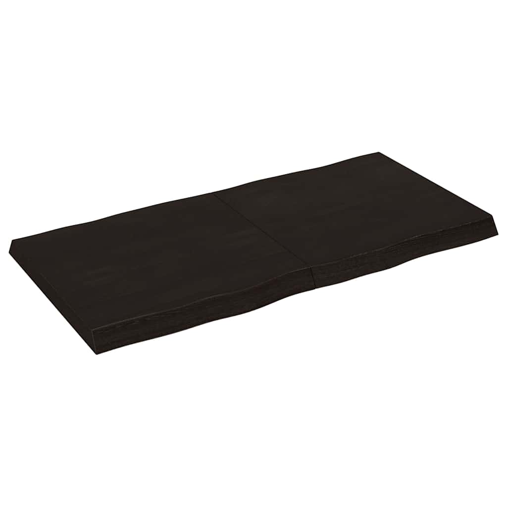 8720845817480_g_en_hd_1 vidaXL Table Top Dark Brown 120x60x(2-6) cm Treated Solid Wood Live Edge - Image 2