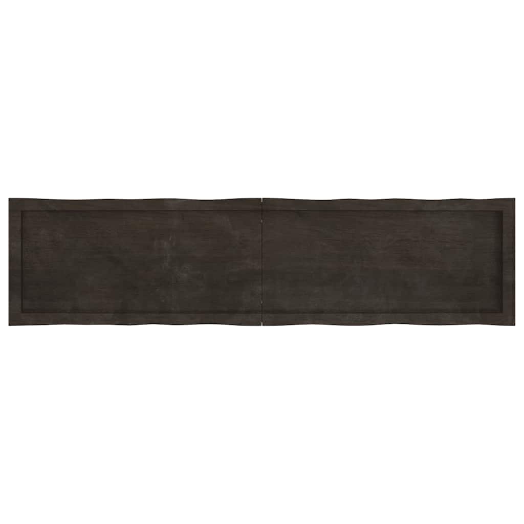 8720845817558_g_en_hd_2 vidaXL Table Top Dark Brown 160x40x(2-4) cm Treated Solid Wood Live Edge - Image 3