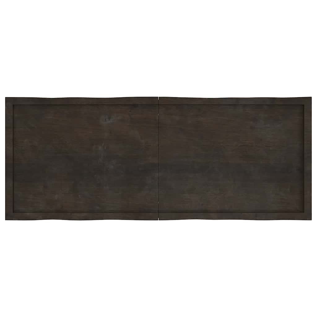 8720845817596_g_en_hd_2 vidaXL Table Top Dark Brown 160x60x(2-4) cm Treated Solid Wood Live Edge - Image 3
