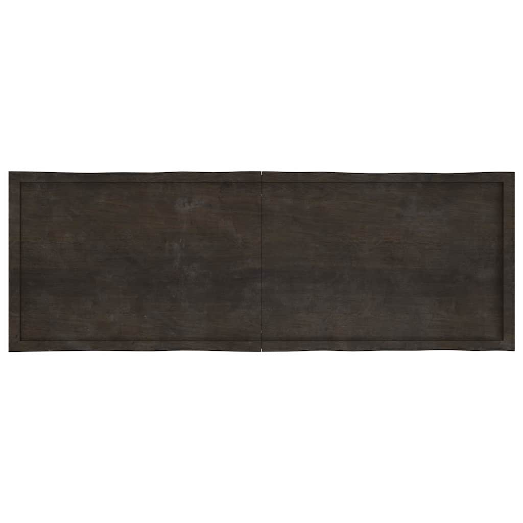 8720845817657_g_en_hd_2 vidaXL Table Top Dark Brown 180x60x(2-4) cm Treated Solid Wood Live Edge - Image 3