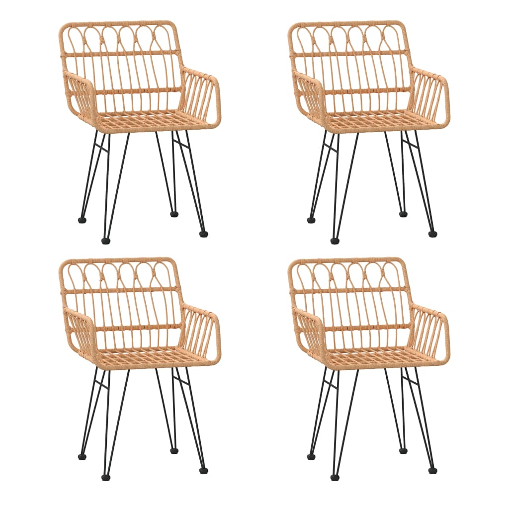 8720845818463_g_en_hd_2 vidaXL 5 Piece Garden Dining Set Poly Rattan - Image 4