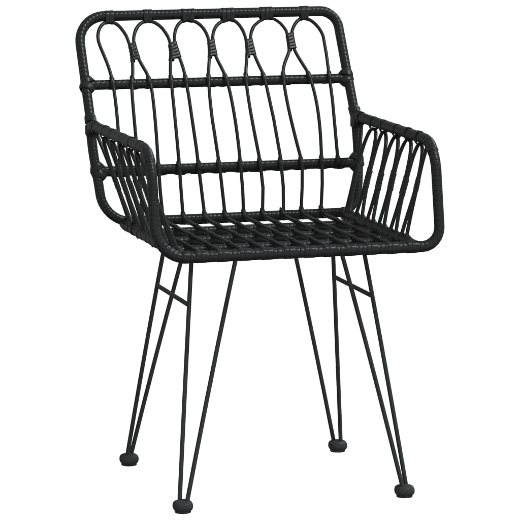 8720845818555_g_en_hd_3 vidaXL 7 Piece Garden Dining Set Black Poly Rattan - Image 5