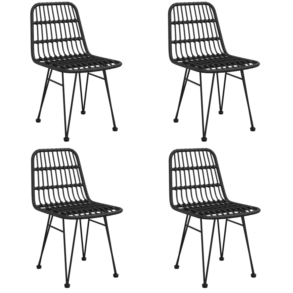 8720845818685_g_en_hd_2 vidaXL 5 Piece Garden Dining Set Black Poly Rattan - Image 4