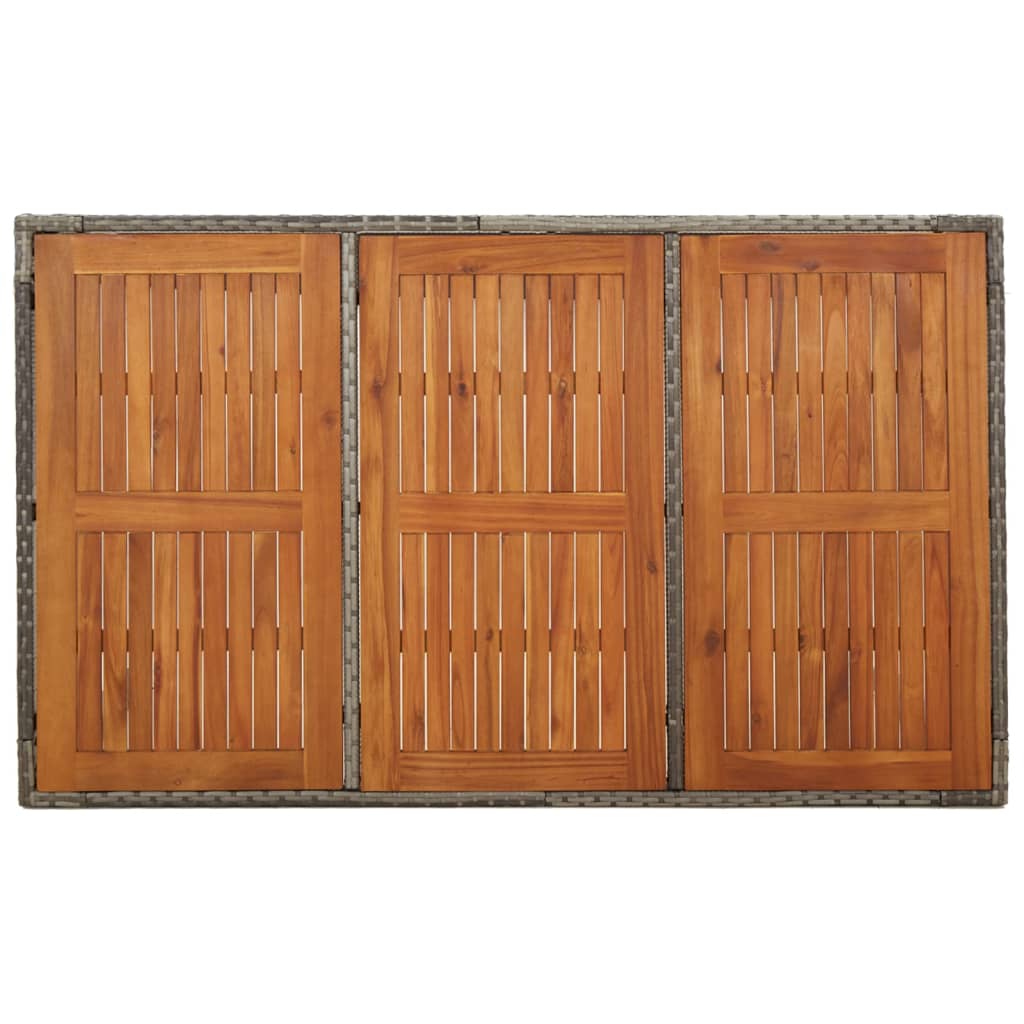 8720845819316_g_en_hd_7 vidaXL 7 Piece Garden Dining Set with Cushions Grey Poly Rattan - Image 9