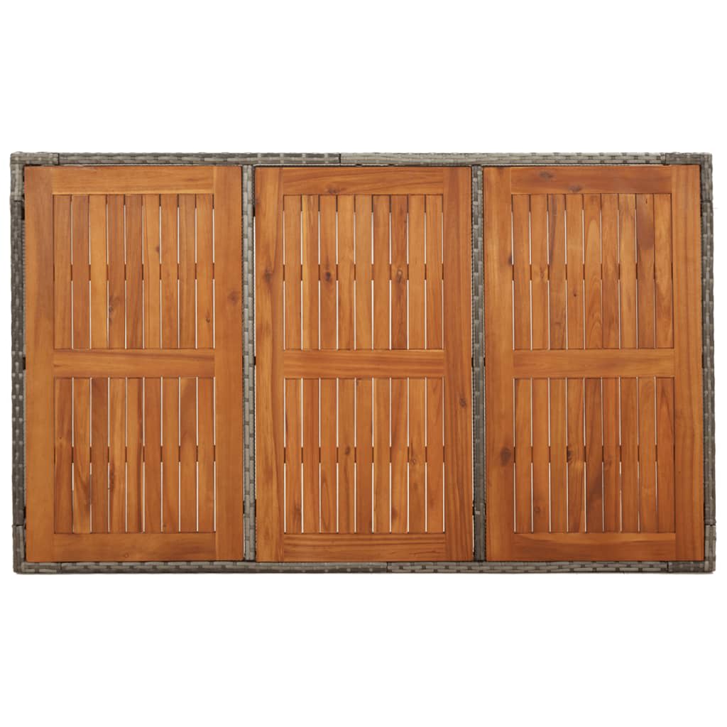 8720845819552_g_en_hd_6 vidaXL 7 Piece Garden Dining Set with Cushions Grey Poly Rattan - Image 8