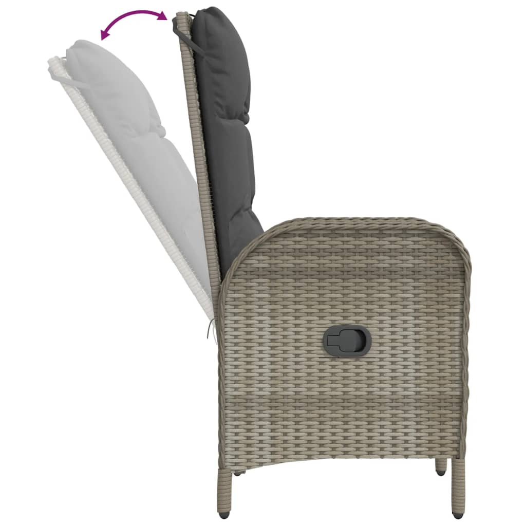 8720845819606_g_en_hd_4 vidaXL 5 Piece Garden Dining Set with Cushions Grey Poly Rattan - Image 6