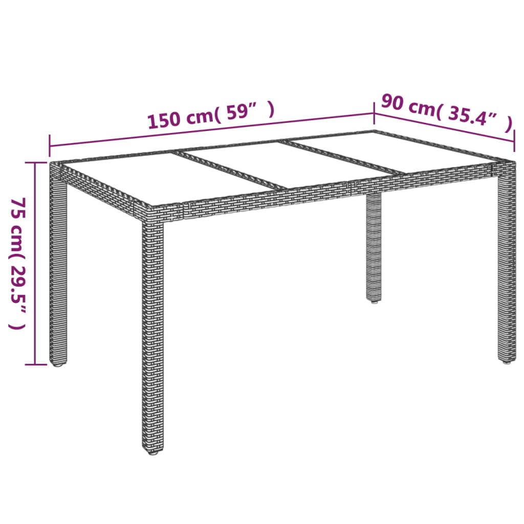 8720845819606_g_en_hd_9 vidaXL 5 Piece Garden Dining Set with Cushions Grey Poly Rattan - Image 11