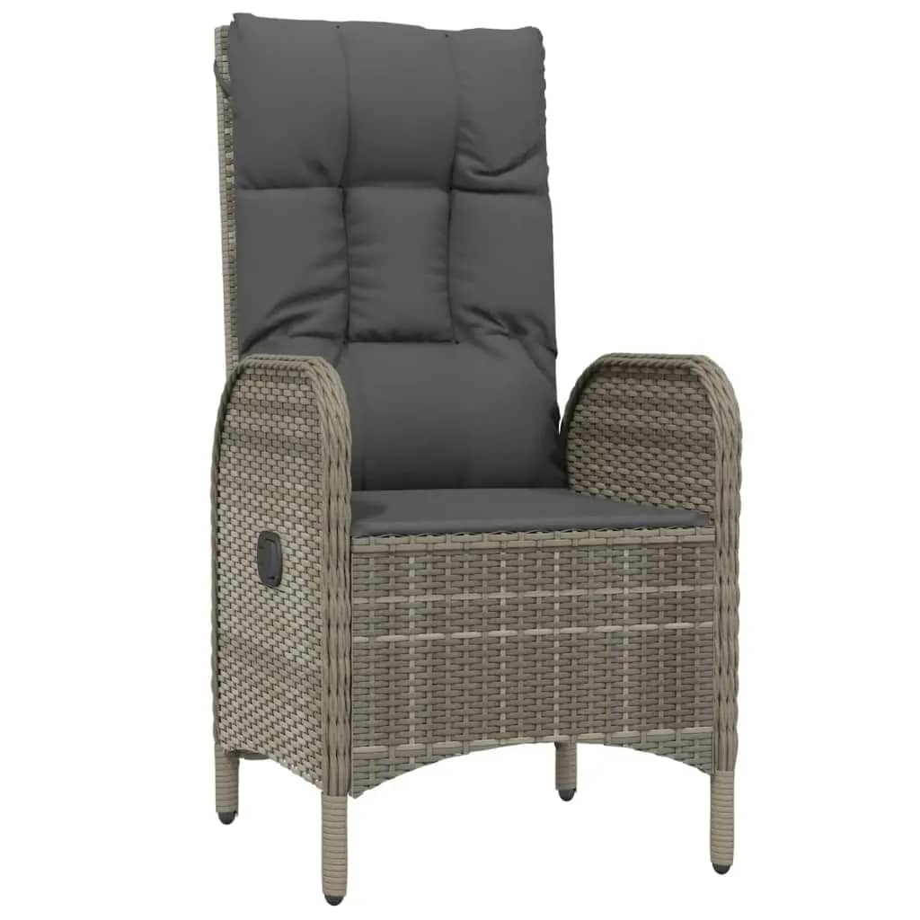 8720845819637_g_en_hd_3 vidaXL 9 Piece Garden Dining Set with Cushions Grey Poly Rattan - Image 5