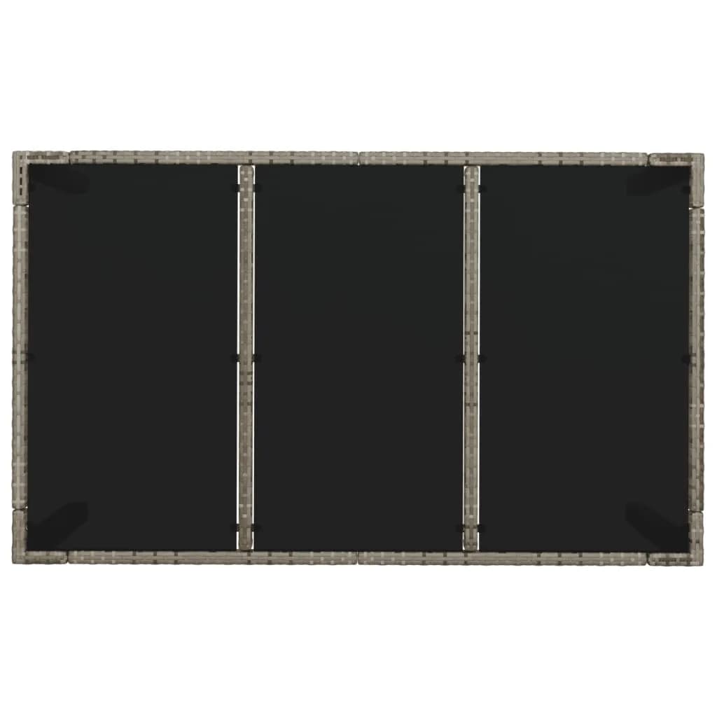 8720845819675_g_en_hd_6 vidaXL 7 Piece Garden Dining Set with Cushions Grey Poly Rattan - Image 8