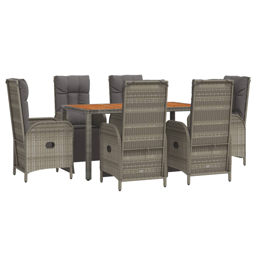8720845819828_g_en_hd_1 vidaXL 7 Piece Garden Dining Set with Cushions Grey Poly Rattan - Image 3