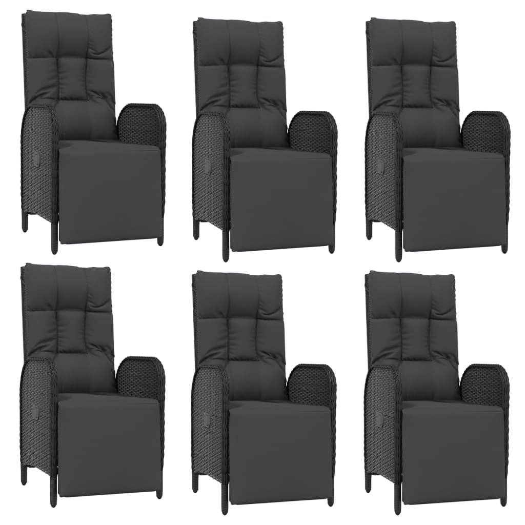 8720845819972_g_en_hd_2 vidaXL 7 Piece Garden Dining Set with Cushions Black and Grey Poly Rattan - Image 4