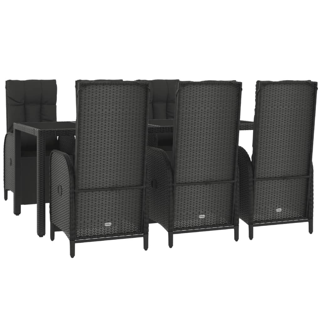 8720845819989_g_en_hd_1 vidaXL 7 Piece Garden Dining Set with Cushions Black Poly Rattan - Image 3
