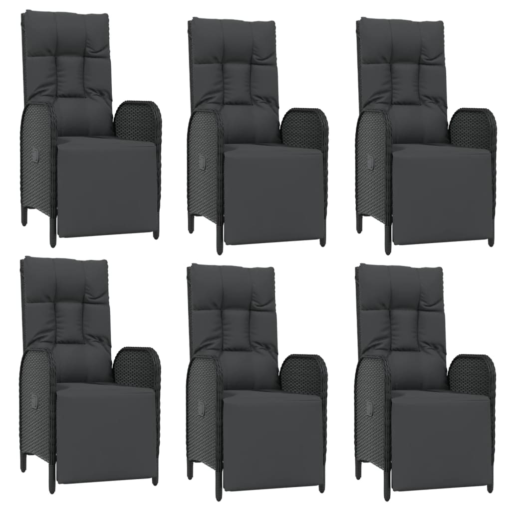 8720845819989_g_en_hd_2 vidaXL 7 Piece Garden Dining Set with Cushions Black Poly Rattan - Image 4