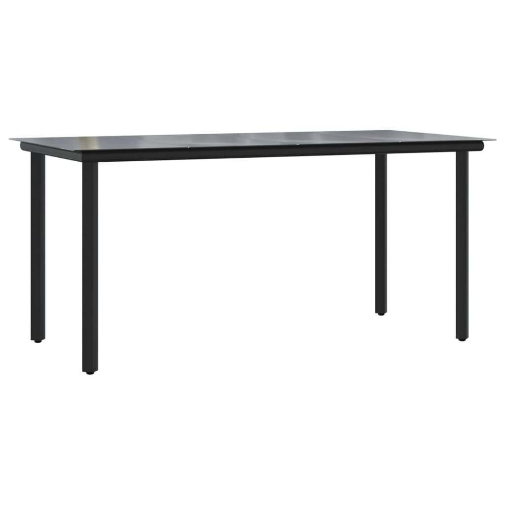 8720845820510_g_en_hd_4 vidaXL 5 Piece Garden Dining Set with Cushions Black and Grey Poly Rattan - Image 6