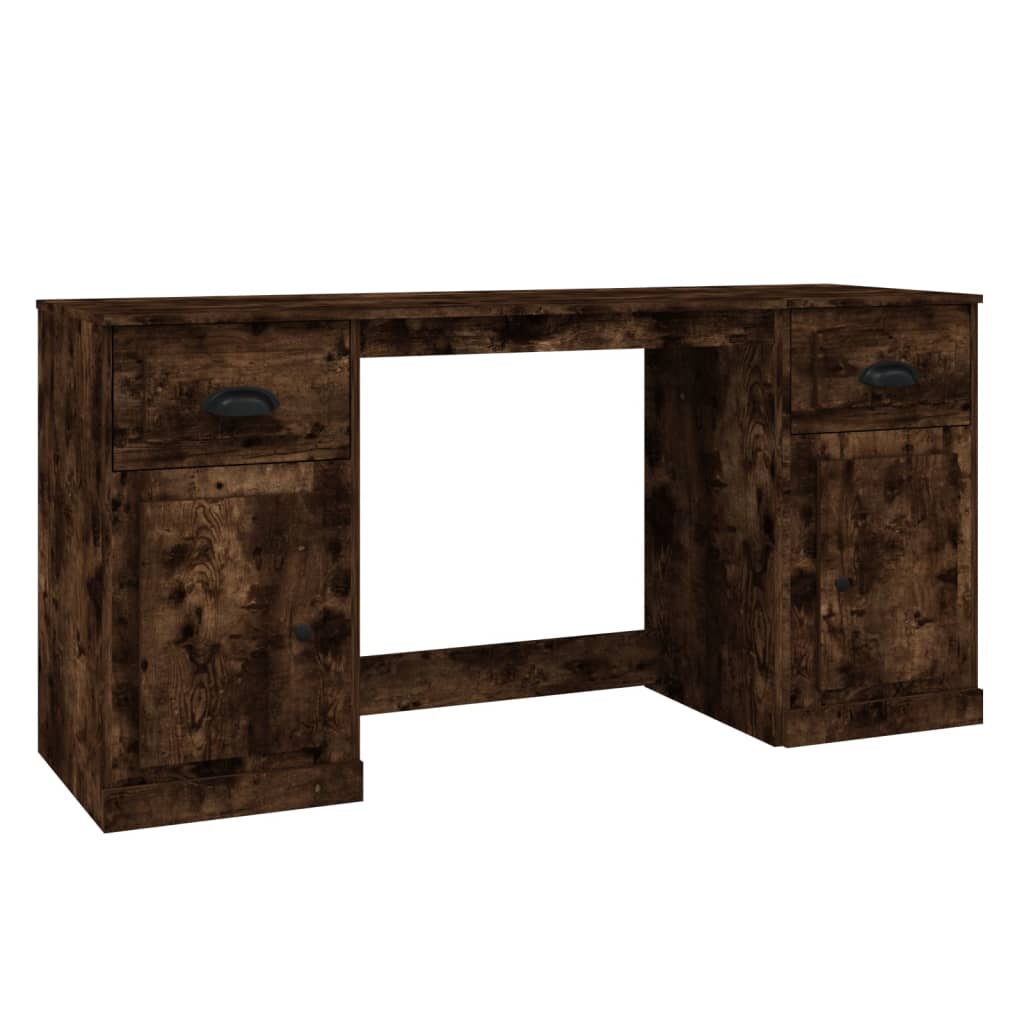 8720845822613_a_en_hd_1 vidaXL Desk with Cabinet Smoked Oak Engineered Wood - Image 2
