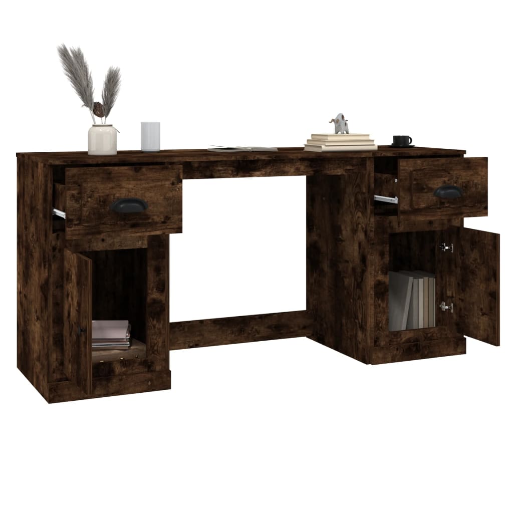 8720845822613_g_en_hd_3 vidaXL Desk with Cabinet Smoked Oak Engineered Wood - Image 6